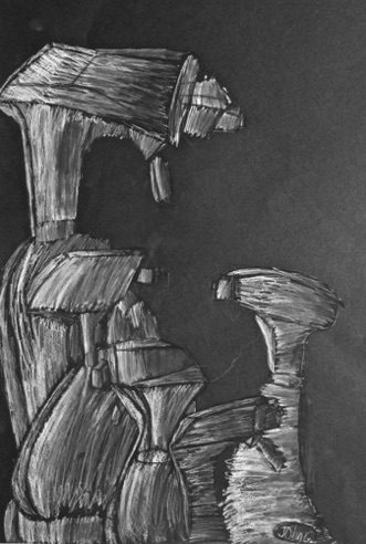 Product Study
Charcoal and Chalk 
Grade 5/6